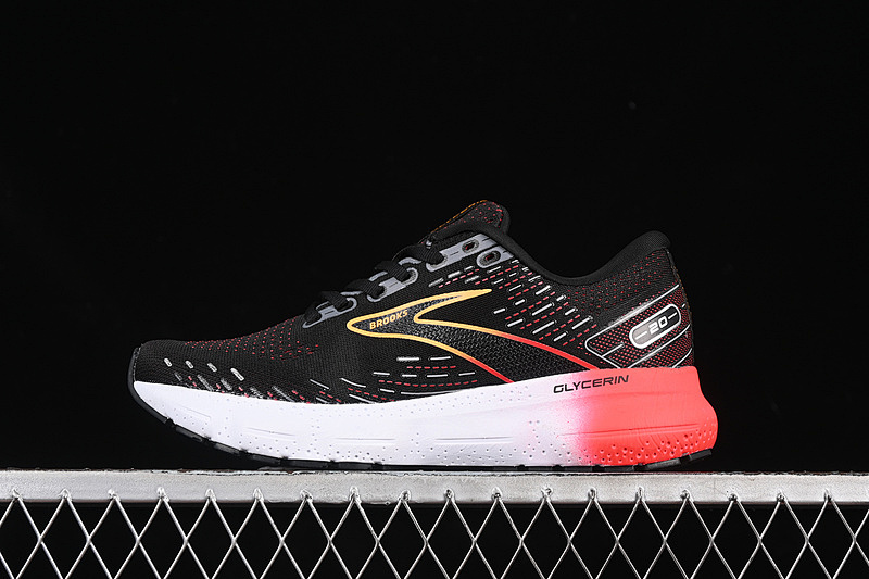 BROOKS GLYCERIN 20 WHITE/BLACK/ORANGE · 1203691B499, photo 1