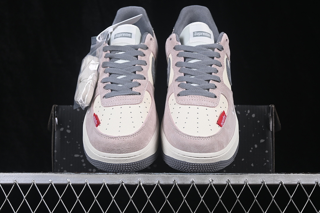 Nike [LF6688-004]-[AIR FORCE 1 07 LOW CASUAL SNEAKERS VIOLET/WHITE/GREY]-[WOMAN:36-39]-[MAN:40-45] - Image 12