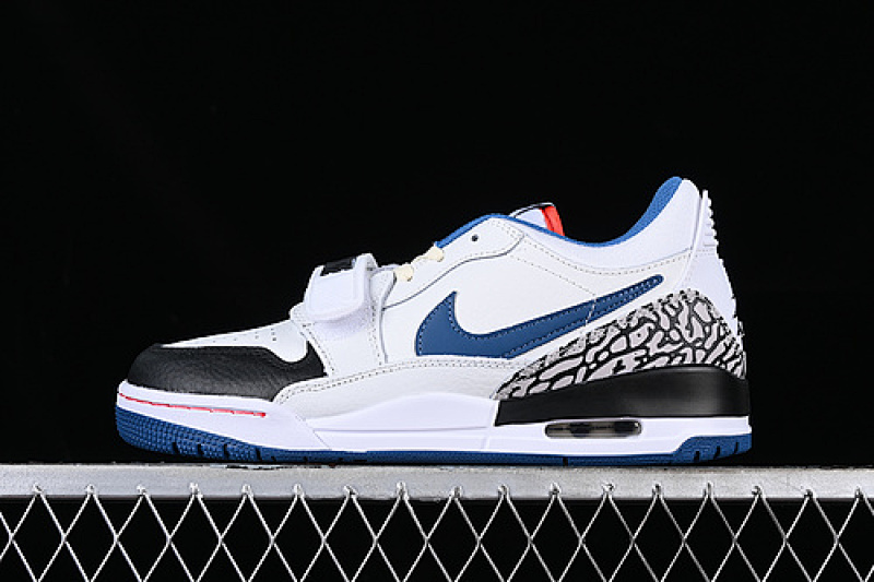 Jordan AIR Jordan LEGACY LOW WHITE/BLACK/GREY/BLUE · FV8117-141, photo 1