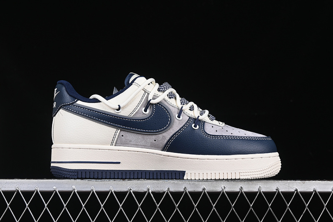 Nike [DM6688-018]-[AIR FORCE 1 07 LOW SUP WHITE/BLUE/GREY]-[WOMAN:36-39]-[MAN:40-45] - Image 16