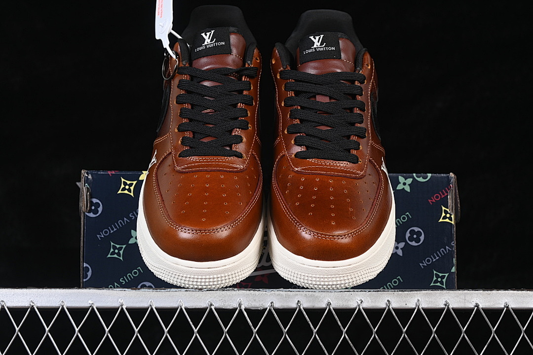 Nike [DF0188-120]-[AIR FORCE 1 07 LOW BROWN/BLACK/WHITE]-[WOMAN:36-39]-[MAN:40-45] - Image 13
