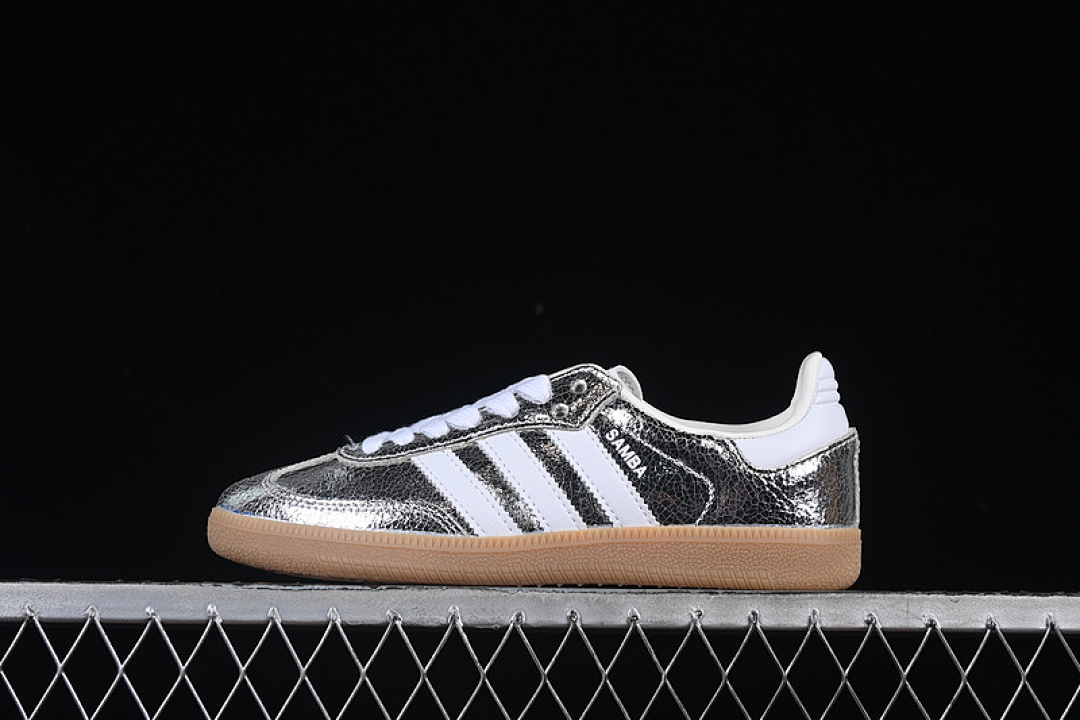 Adidas [JR0035]-[SAMBA OG SILVER METALLIC/FOOTWEAR WHITE/CORE WHITE]-[WOMAN:35-39]-[MAN:40-45], photo 1