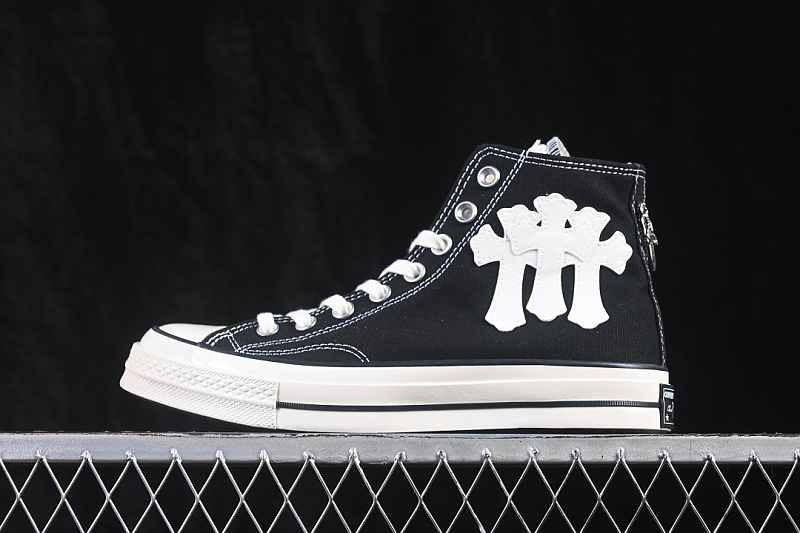 CHUCK 70S HIGH TOP CANVAS SHOES BLACK/WHITE · 162058C, photo 1