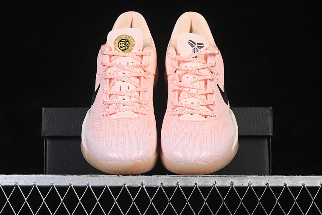 Nike [HQ3138-800]-[KOBE 8 PROTRO CRIMSON TINT/BLACK/GUAVA ICE]-[WOMAN:39]-[MAN:40-47.5] - Image 13