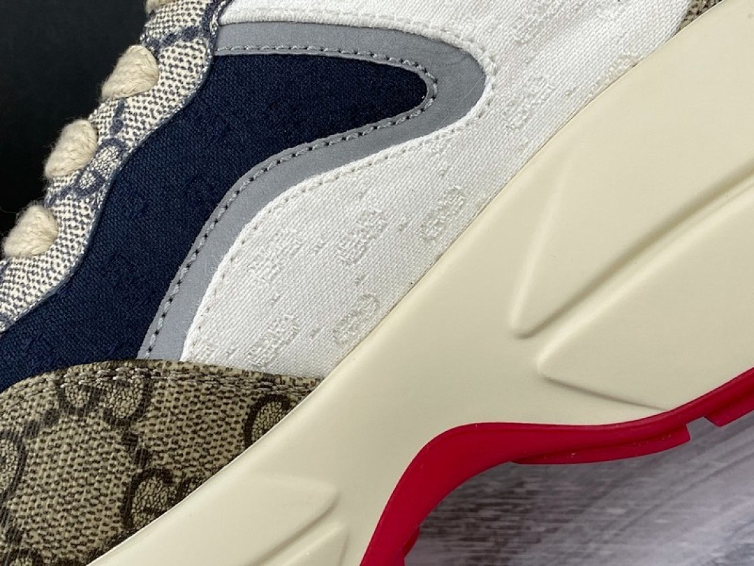 On Running [PLUS GU*CCI RHYTON SHOES WHITE/PINK/PURPLE]-[WOMAN:34-40] - Image 10