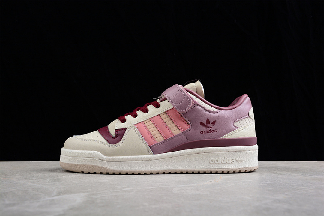 Purple [HQ6941]-[FORUM 84 LOW SHOES CLOUD WHITE/STORM PURPLE]-[WOMAN:36-39]-[MAN:40-45], photo 1