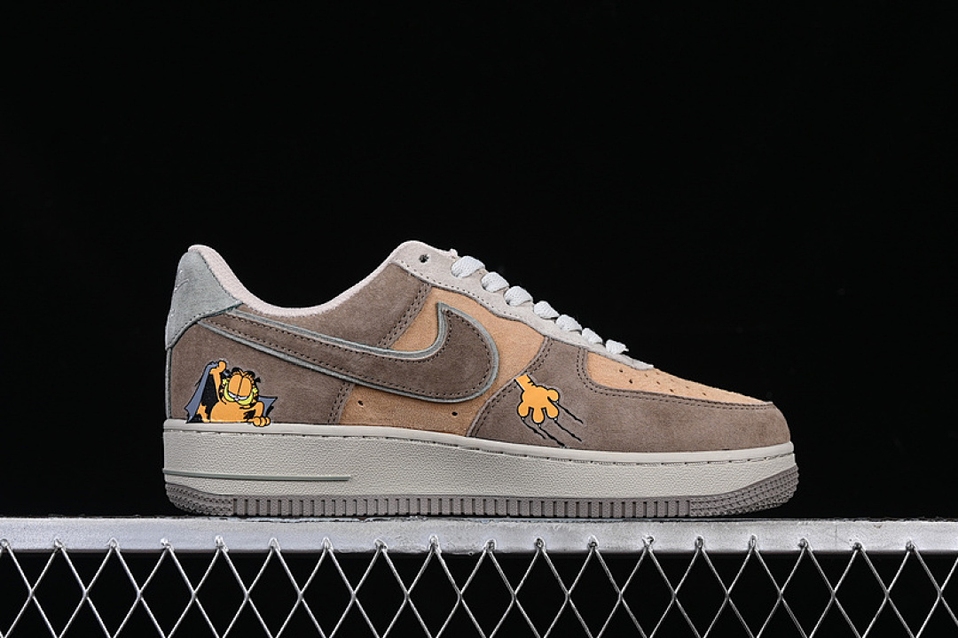 Nike [CD1212-333]-[AIR FORCE 1 07 LOW BROWN/KHAKI/GREY]-[WOMAN:36-39]-[MAN:40-45] - Image 15