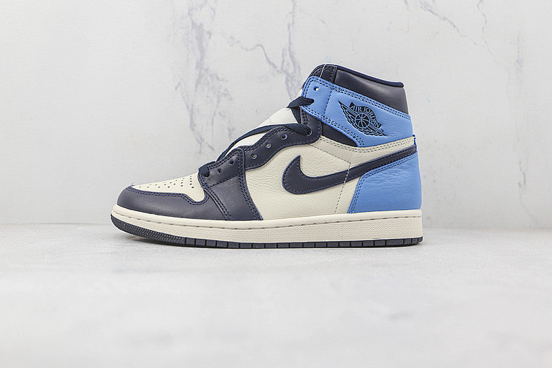 Jordan AIR Jordan 1 RETRO HIGH OG OBSIDIAN SAIL/OBSIDIAN/UNIVERSITY BLUE · 555088-140, photo 1