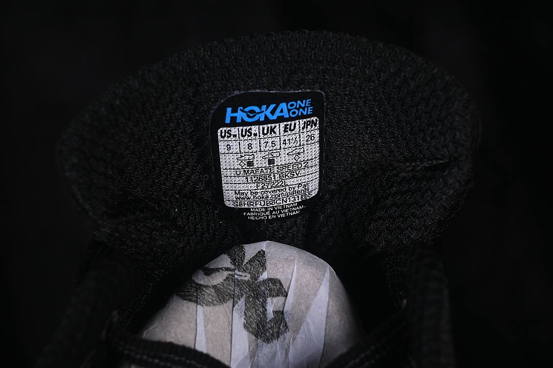 Hoka [1126851 BKSV]-[MAFATE SPEED 2 LIGHTWEIGHT MOUNTAIN SHOES BLACK/GREY]-[WOMAN:36-39]-[MAN:40-45] - Image 6