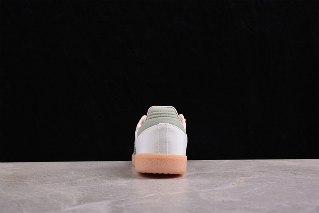 Adidas [ID0942]-[SAMBA VEGAN WHITE/GREY/GREEN]-[WOMAN:36-39]-[MAN:40-45] - Image 8