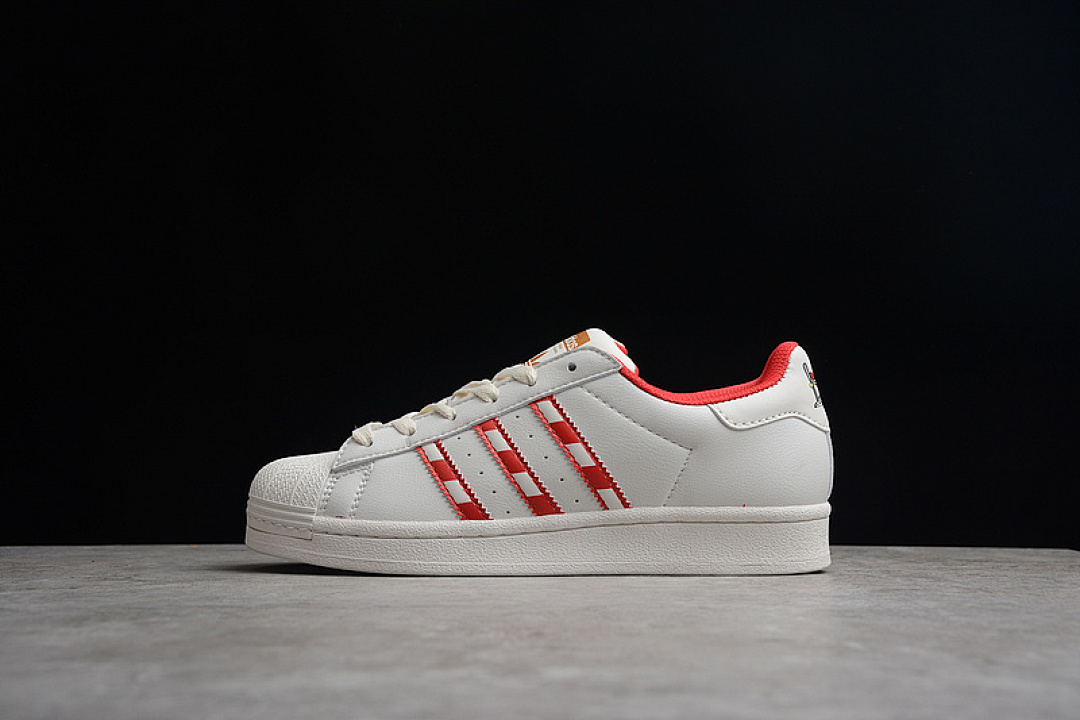 Off-White [GZ4715]-[SUPERSTAR SHOES CLOUD WHITE/OFF WHITE/VIVID RED]-[WOMAN:35-39]-[MAN:40-44], photo 1