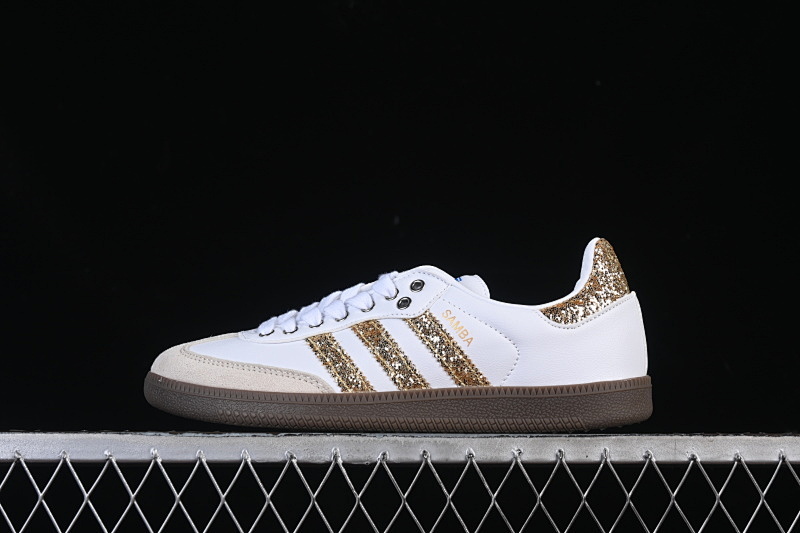 Adidas Adidas SAMBA OG CLOVER CASUAL BOARD SHOES COFFEE/WHITE/WHEAT · B75811, photo 1