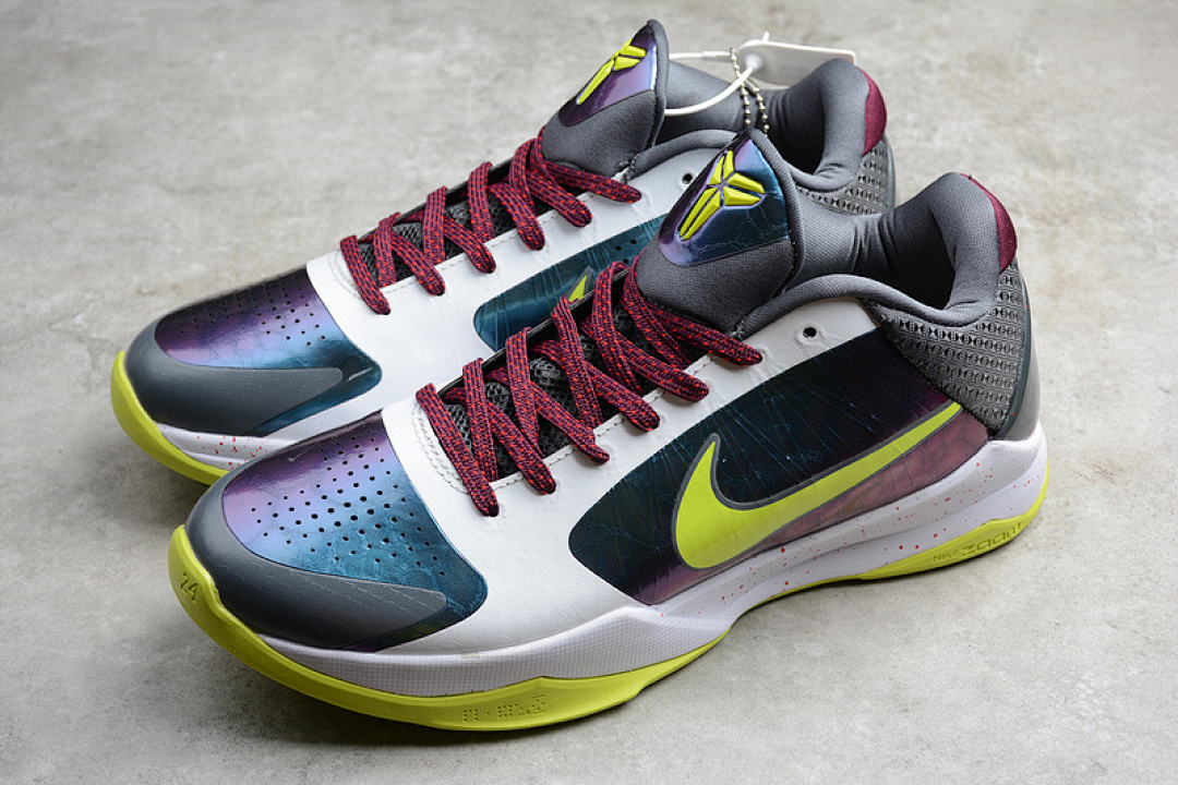 Nike [CD4991-100]-[KOBE 5 PROTRO CHAOS WHITE/CYBER-PURPLE-RED]-[MAN:39-46] - Image 10
