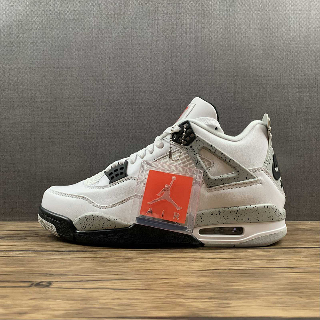 Jordan [840606-192]-[AIR JORDAN 4 RETRO OG WHITE CEMENT 2016 WHITE/FIRE RED-TECH GREY-BLACK], photo 1