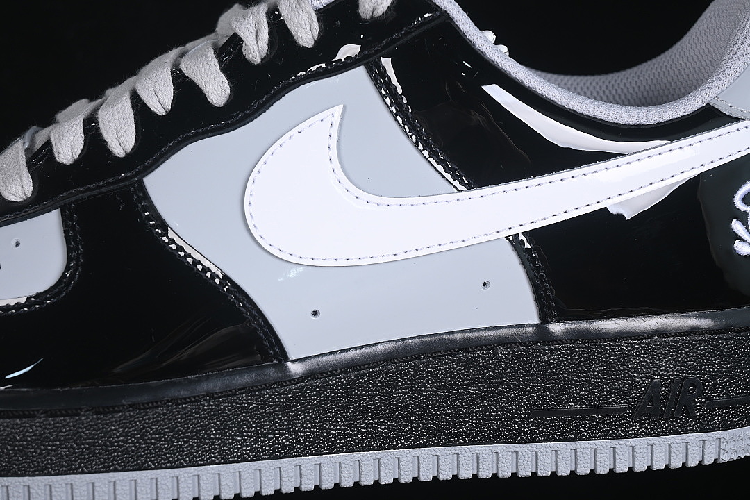Unbranded [IO9974-010]-[AIR FORCE 1 LOW BLACK/LIGHT SMOKE GREY/WHITE]-[MAN:40-48.5] - Image 8