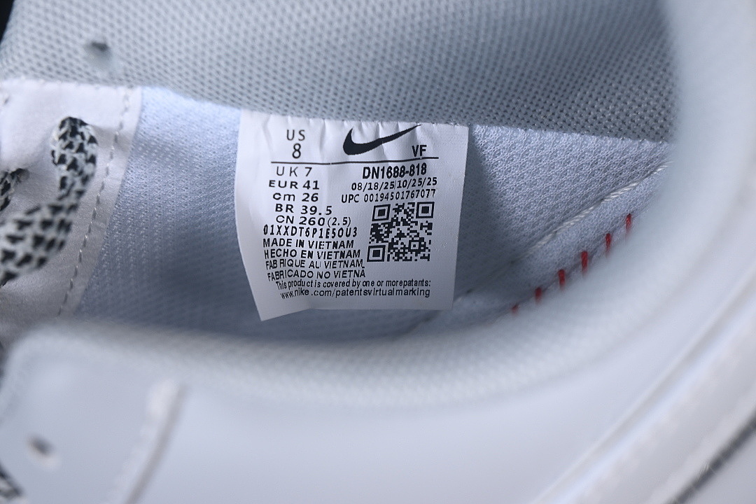Nike [DN1688-818]-[AIR FORCE 1 07 LOW CASUAL SNEAKERS BLUE/GREY/BLUE]-[WOMAN:36-39]-[MAN:40-45] - Image 6