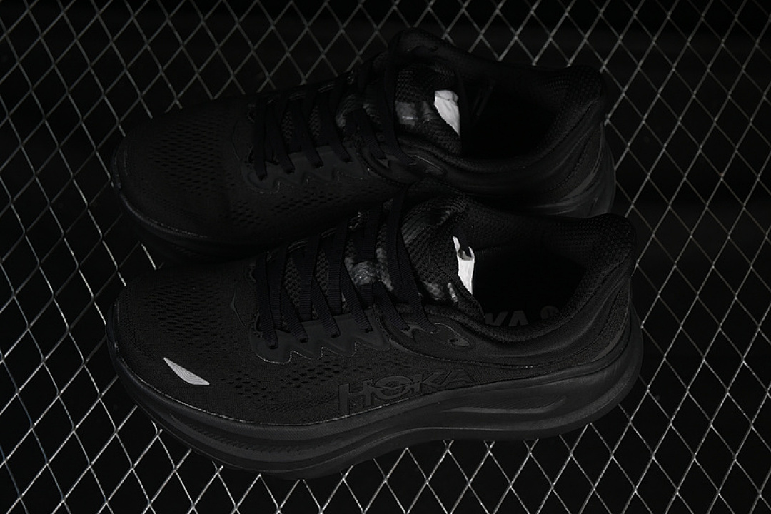 On Running [1162014 BBLC]-[HOKA ONE BONDI 9 BLACK]-[WOMAN:36-39]-[MAN:40-45] - Image 11