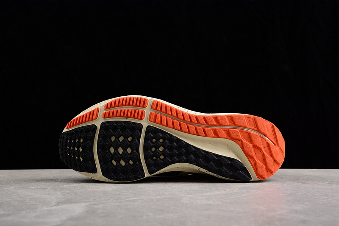 Nike [DX6039-071]-[AIR ZOOM PEGASUS 39 BLACK/COCONUT MILK/SAFETY ORANGE/ALABASTER]-[UNISEX:36-46] - Image 6