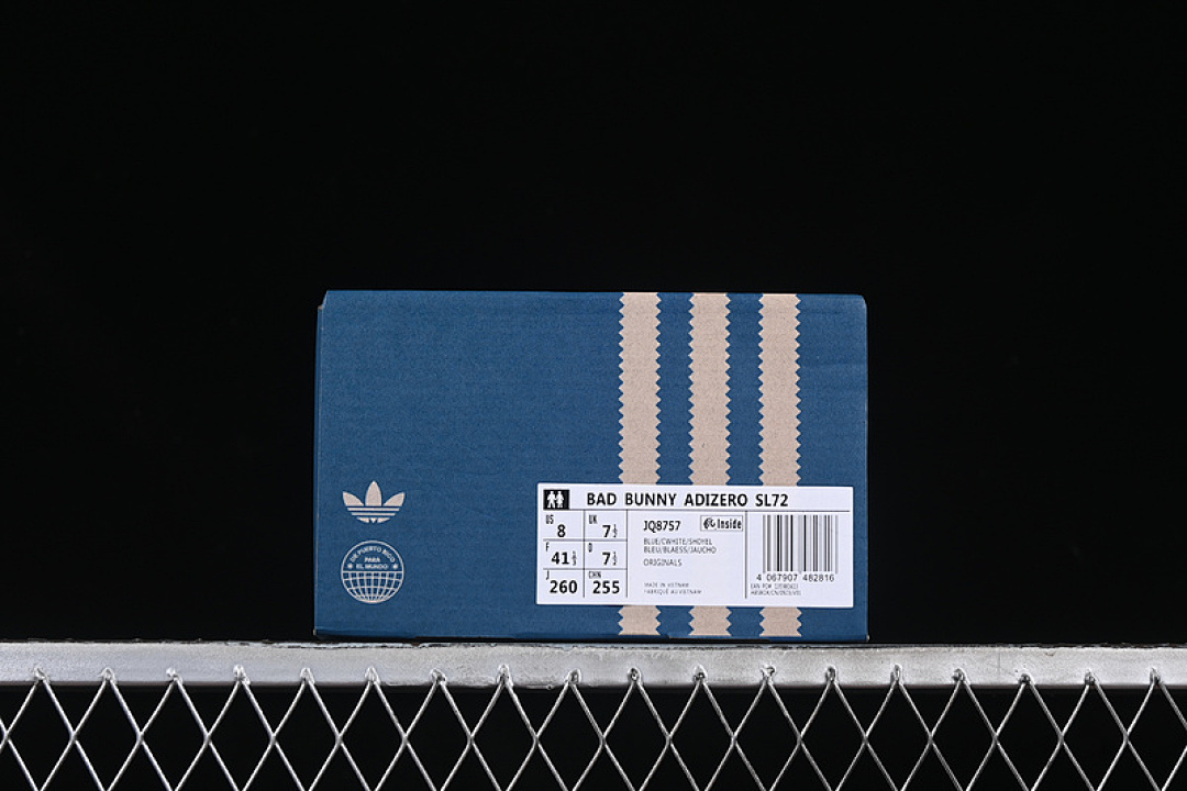Adidas [JQ8757]-[BAD BUNNY X ADIZERO SL72 BLUE/CORE WHITE/SHOCK YELLOW]-[WOMAN:36-39]-[MAN:40-45] - Image 12
