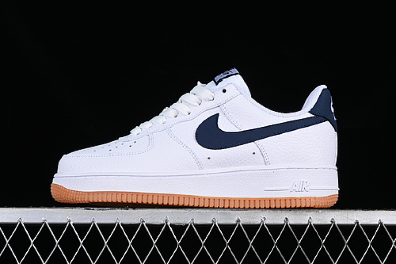 Nike Nike AIR FORCE 1 LOW OBSIDIAN GUM WHITE/UNIVERSITY RED-GUM MEDIUM BROWN-OBSIDIAN · CI0057-100, photo 1