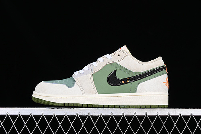 Jordan AIR Jordan 1 LOW OG EX TECH GREY/BLACK/GREEN/WHITE · FD6819-300, photo 1