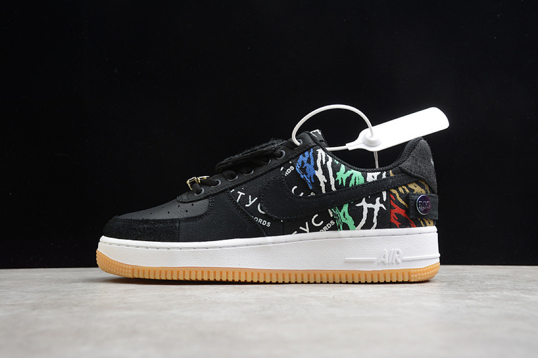 Nike [CN2405-001]-[GZ TRAVIS SCOTT X AIR FORCE 1 ASTROWORLD BLACK/COLORFUL]-[UNISEX:36-46], photo 1