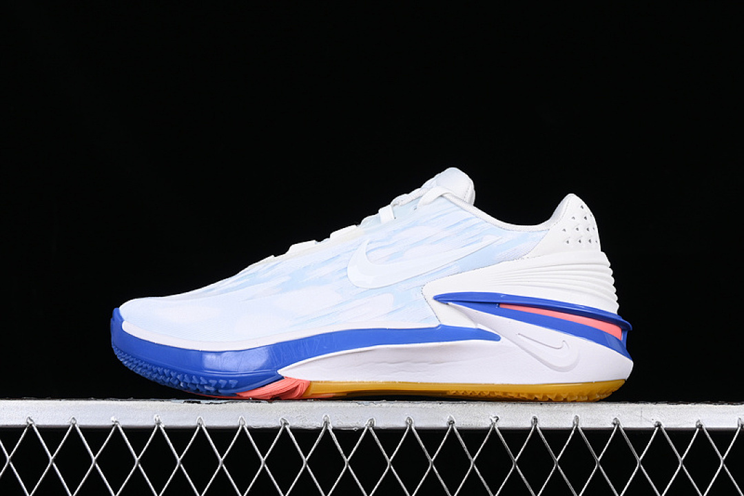 AIR ZOOM G.T.CUT 2 EP WHITE/BLUE/ORANGE · DJ6015-102, photo 1