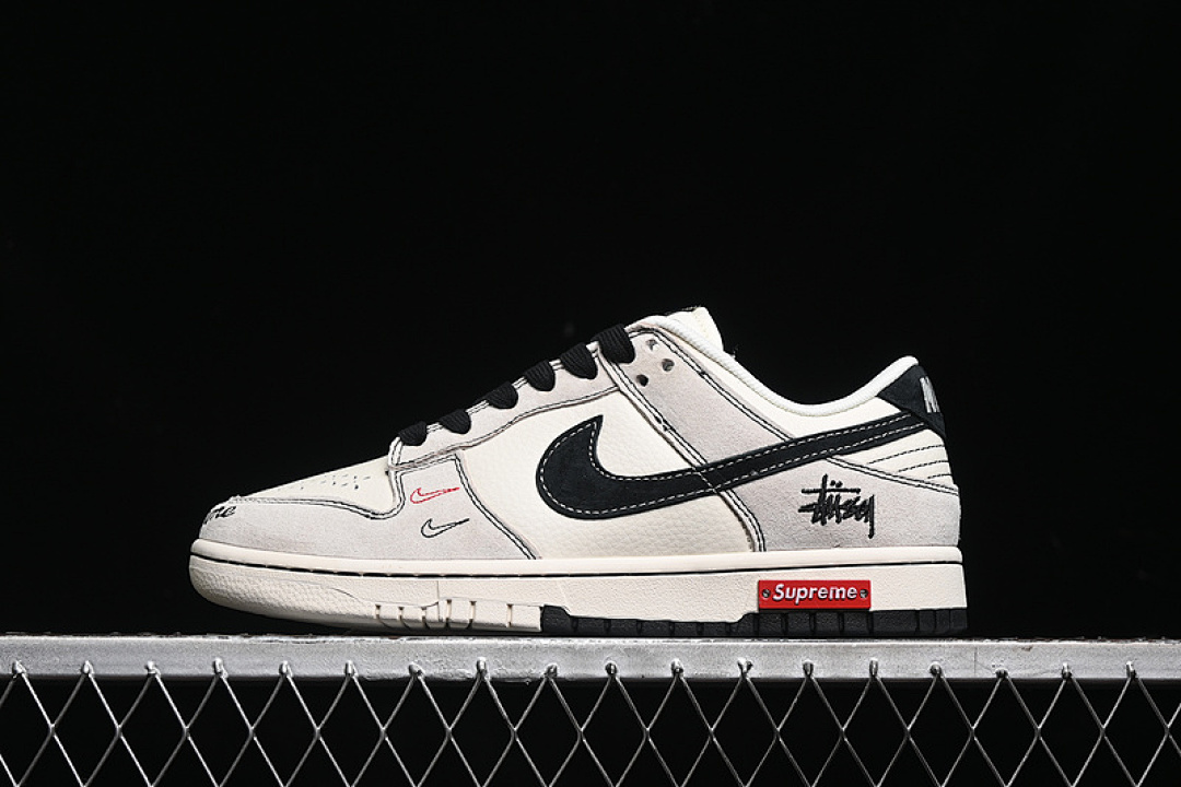 Unbranded [MM1089-031]-[SB DUNK LOW WHITE/GREY/BLACK]-[WOMAN:36-39]-[MAN:40-45], photo 1