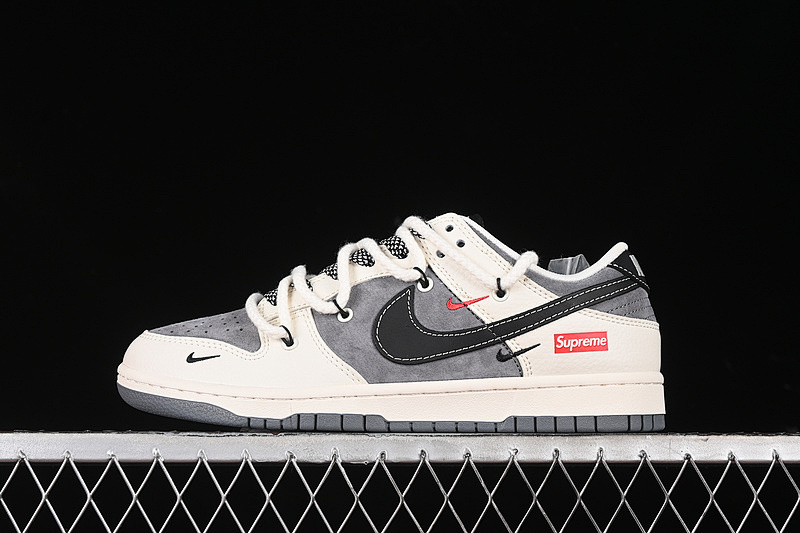 Nike SB DUNK LOW WHITE/BLACK/GREY · SJ2068-287, photo 1