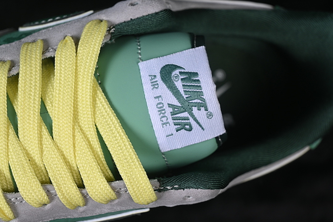 Nike [SS1979-007]-[AIR FORCE 1 07 LOW CASUAL SNEAKERS GREEN/WHITE/GREY]-[WOMAN:36-39]-[MAN:40-45] - Image 8