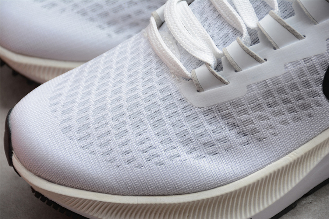 Nike [BQ9646-100]-[AIR ZOOM PEGASUS 37 WHITE/PURE PLATINUM/BLACK]-[WOMAN:36-39]-[MAN:40-45] - Image 13