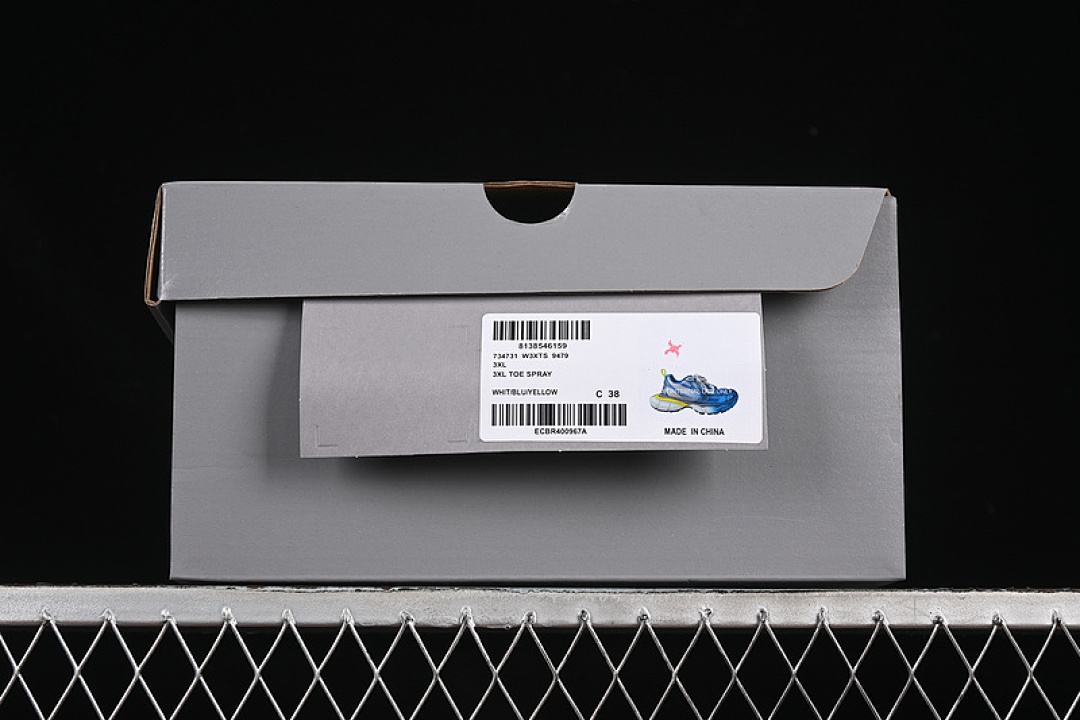 Balenciaga [W3XTS9479]-[BA*LEN*CIAGA PHANTOM SNEAKER WHITE/BLUE/YELLOW]-[WOMAN:35-39]-[MAN:40-46] - Image 12