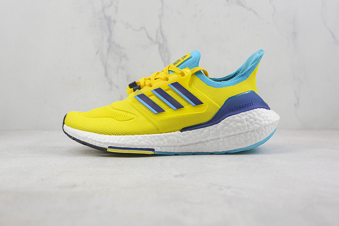 Unbranded [GW1710]-[ULTRABOOST 22 SHOES YELLOW/LEGACY INDIGO/SKY RUSH]-[WOMAN:36-39]-[MAN:40-45], photo 1