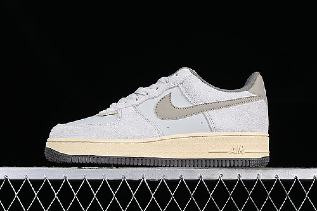 Nike [KL1201-111]-[AIR FORCE 1 07 LOW FADOU WHITE/GREY]-[WOMAN:36-39]-[MAN:40-45], photo 1