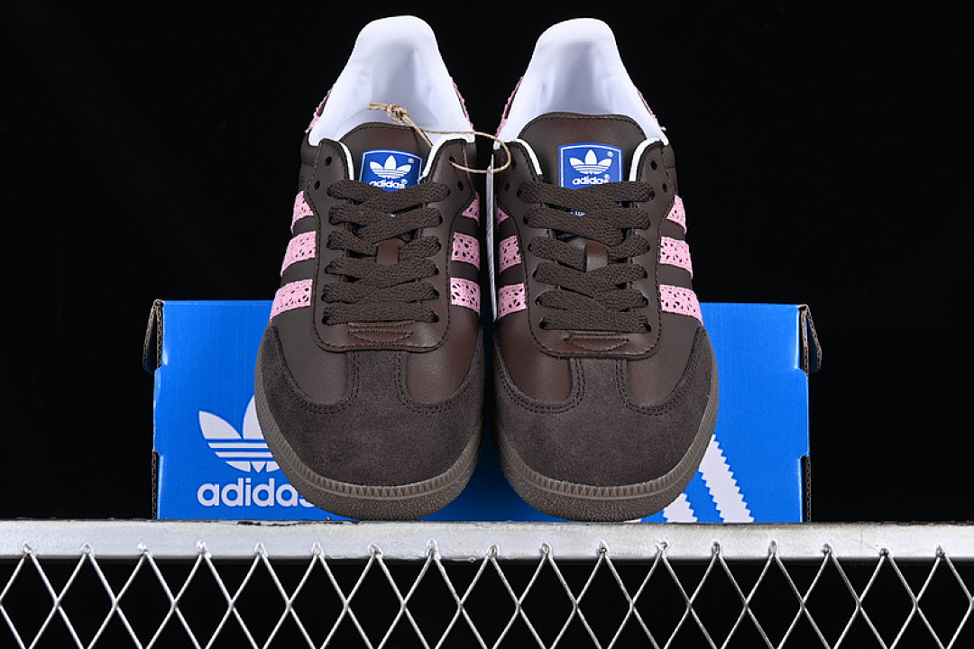 Adidas [IG1024]-[SAMBA VEGAN OG BROWN/PINK]-[WOMAN:36-40] - Image 13