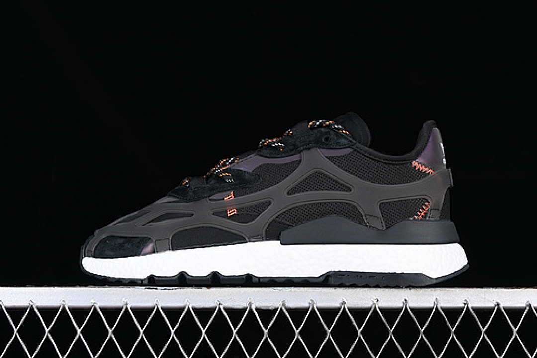 Adidas [ID5103]-[ADIDAS IVP NITE JOGGER BOOST WHITE/BLACK/ORANGE]-[WOMAN:36-39]-[MAN:40-45], photo 1