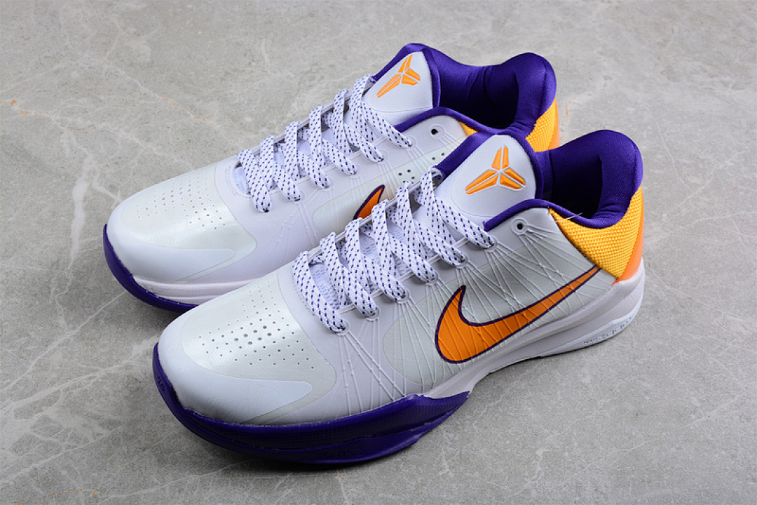 Nike [CD4991-102]-[KOBE 5 PROTRO ALTERNATE BRUCE LEE WHITE/PURPLE/YELLOW]-[MAN:40-46] - Image 10