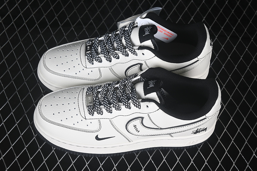 Nike [MM3399-835]-[AIR FORCE 1 07 LOW CASUAL SNEAKERS WHITE/PURE WHITE]-[WOMAN:36-39]-[MAN:40-45] - Image 10