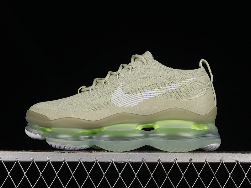 Nike AIR MAX SCORPION FLYKNIT OLIVE AURA/WHITE/VOLT · DJ4702-300, photo 1