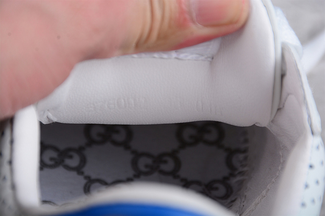 Chanel [GU*CCI SCREENER GG HIGH-TOP SNEAKER WHITE/WHITE/BLUE]-[WOMAN:35-39]-[MAN:40-44] - Image 3