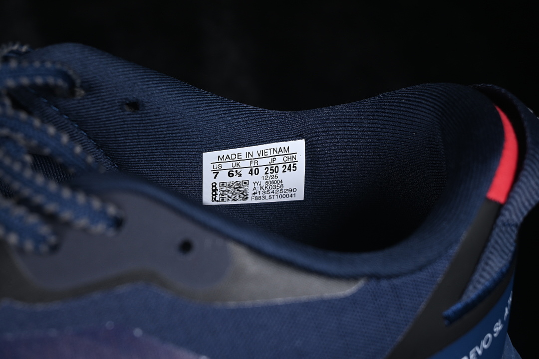 Adidas [KK0356]-[ADIZERO EVO SL COMPRESSION RUNNING SHOES NAVY BLUE]-[WOMAN:36-39]-[MAN:40-45] - Image 6