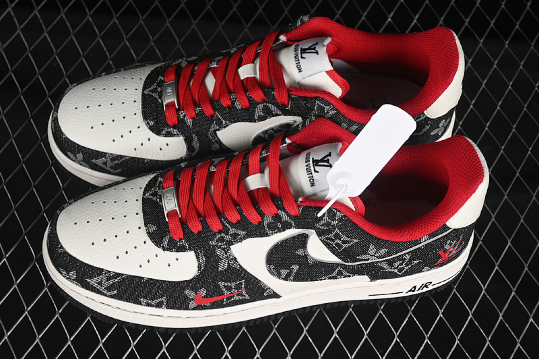 Nike [LW9279-001]-[AIR FORCE 1 07 LOW LV WHITE/BLACK/RED]-[WOMAN:36-39]-[MAN:40-45] - Image 11