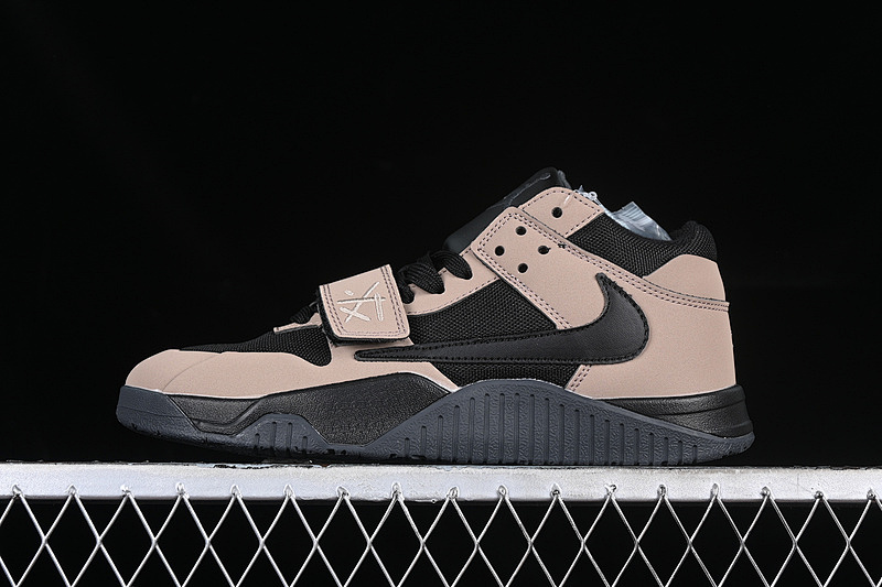 Jordan TRAVIS SCOTT Jordan CUT THE CHECK BLACK/BROWN · FZ8117-214, photo 1