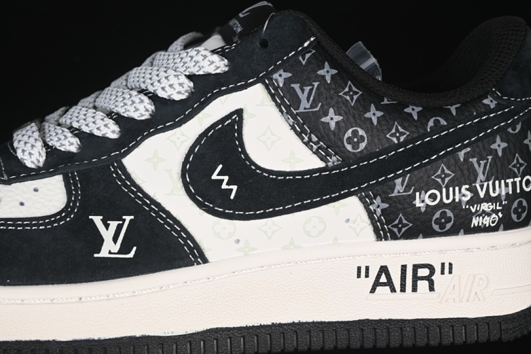 Nike [CX5050-Y10]-[AIR FORCE 1 07 LOW LV WHITE/BLACK]-[WOMAN:36-39]-[MAN:40-45] - Image 7