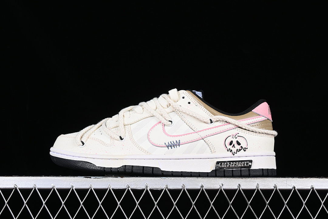 Unbranded [DD1391-100]-[DUNK LOW SB WHITE/PINK]-[WOMAN:35.5-39]-[MAN:40-46], photo 1