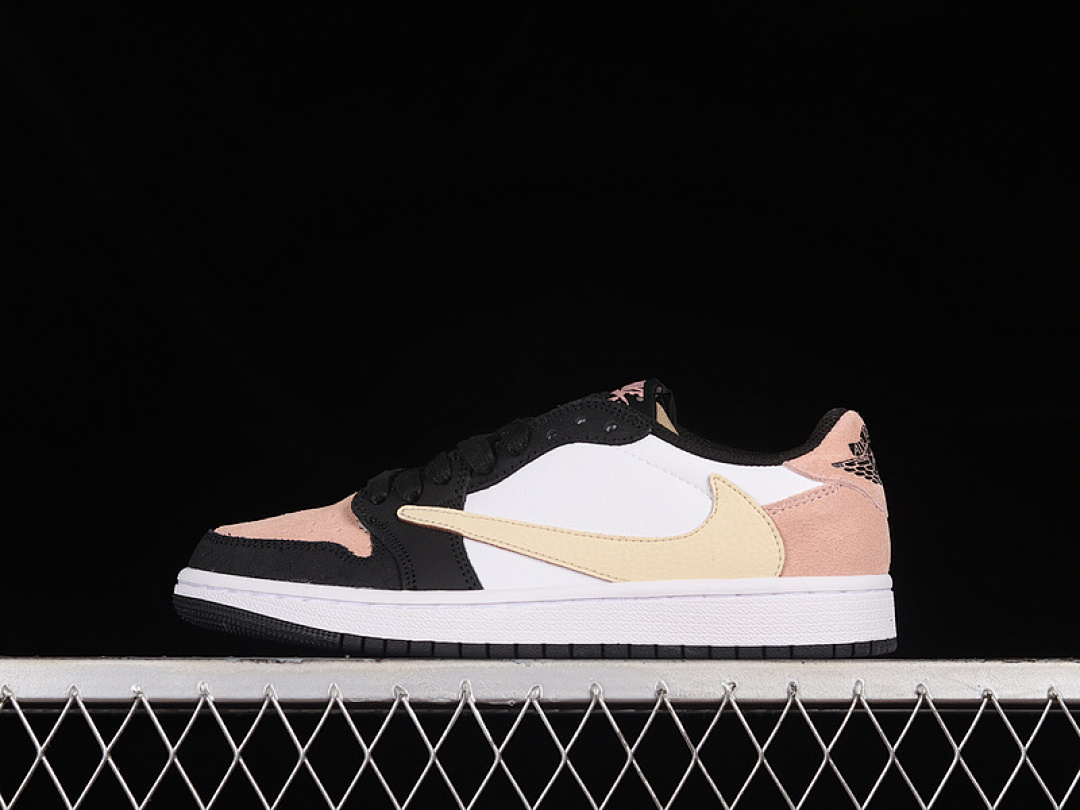 Jordan [CQ4277-995]-[TRAVIS SCOTT X AIR JORDAN 1 LOW WHITE/BLACK/LIGHT PINK]-[WOMAN:36-40], photo 1