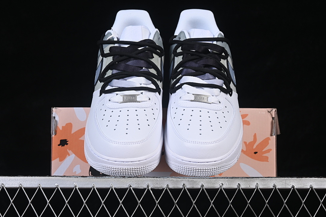 Nike [CW2288-111]-[AIR FORCE 1 07 LOW WHITE/GREY//BEIGE]-[WOMAN:36-39]-[MAN:40-45] - Image 13