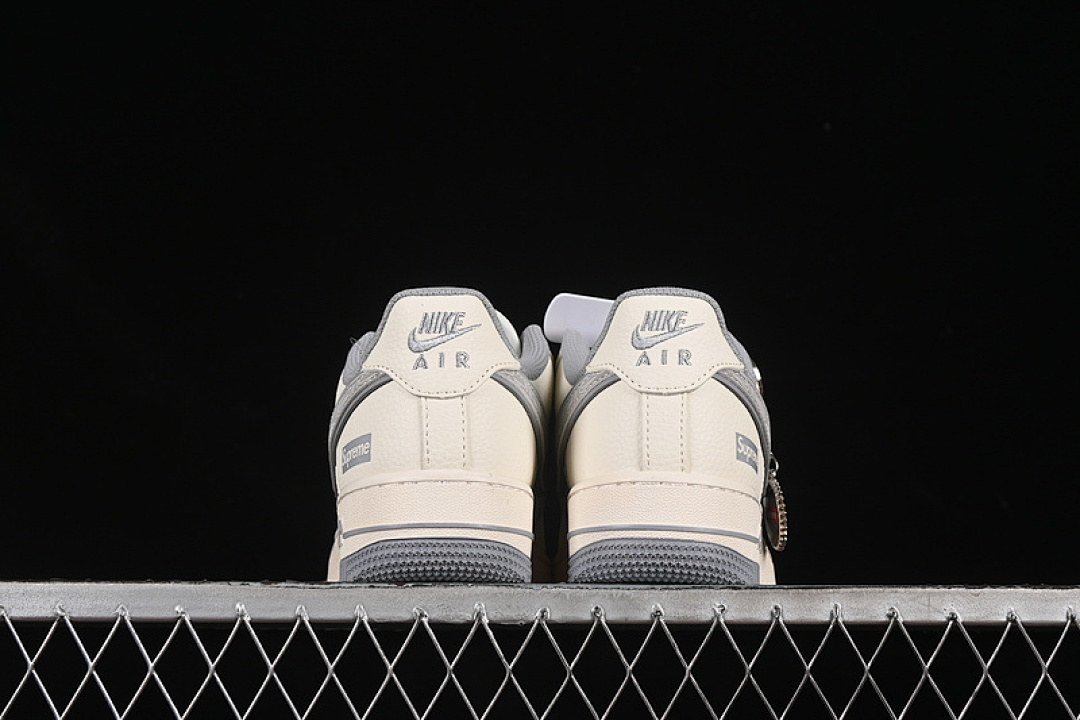 Nike [XX3168-147]-[AIR FORCE 1 07 LOW SUPREME WHITE/GREY]-[WOMAN:36-39]-[MAN:40-45] - Image 14