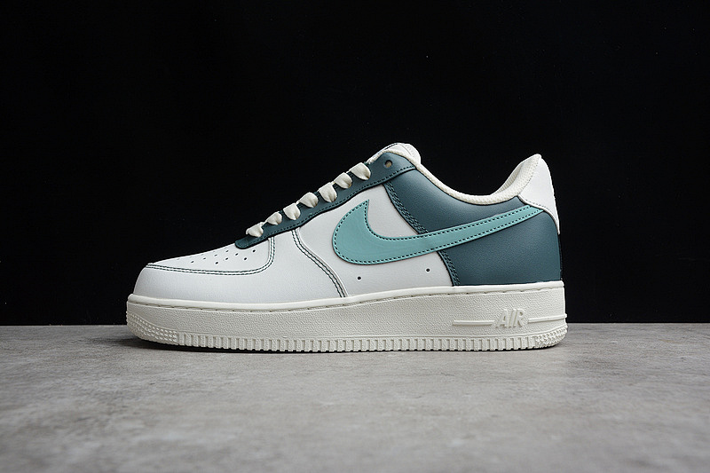 Nike Nike AIR FORCE 1 LOW BEIGE/WATER GREEN/DARK GREEN · LT0226-301, photo 1