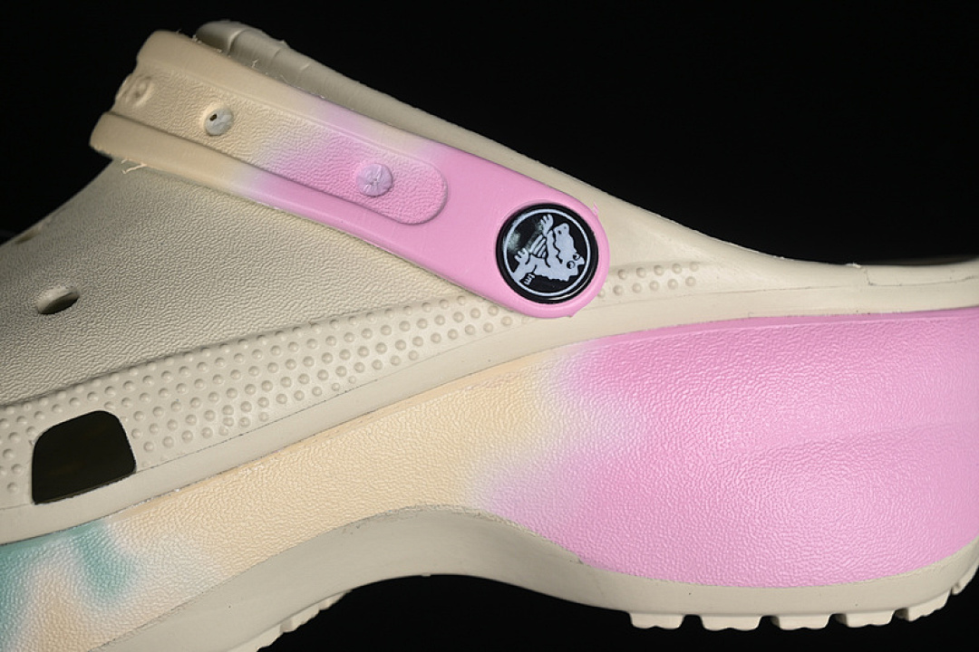 Crocs [CROCS CLASSIC CLOG PINK/GREY/GREEN]-[WOMAN:34-40] - Image 7